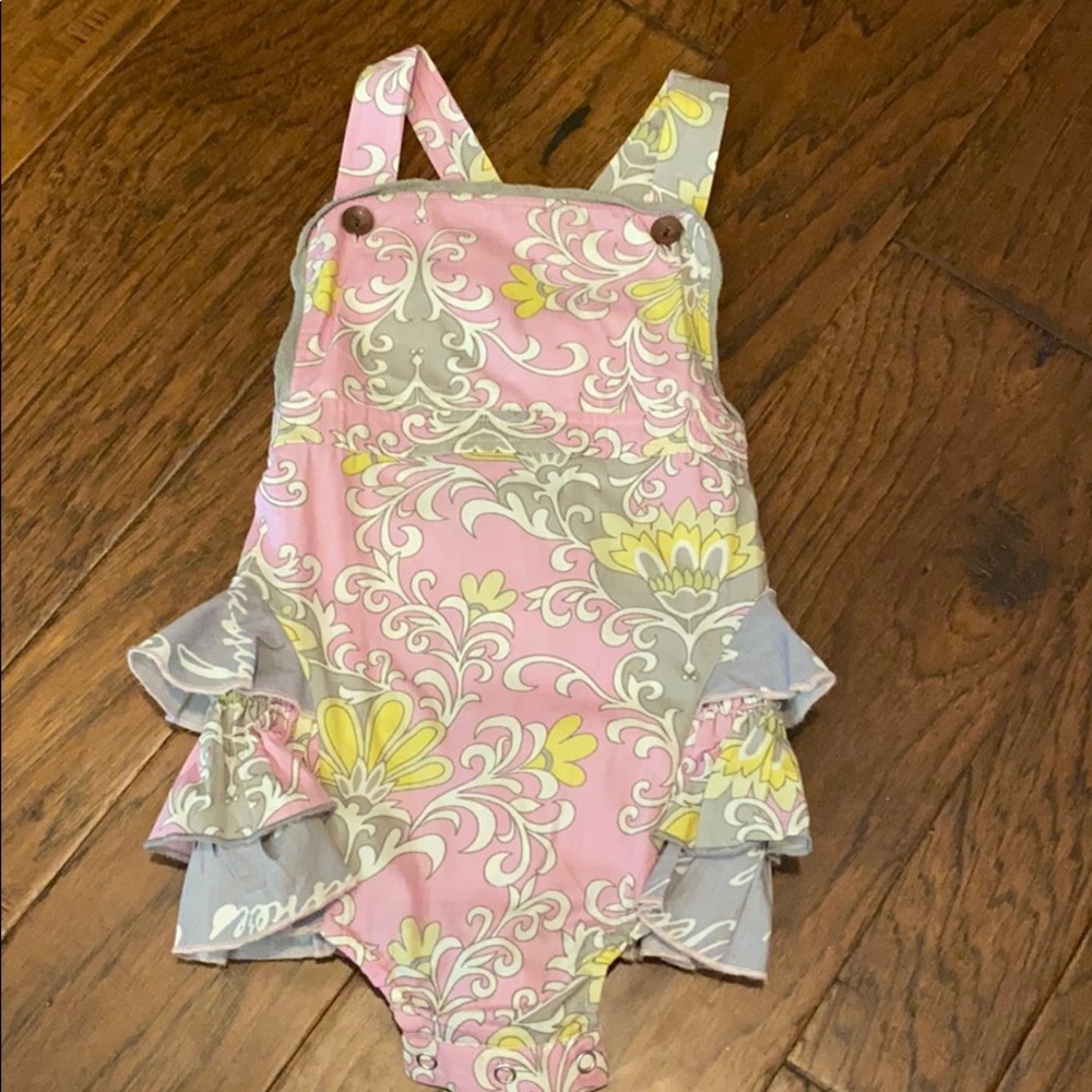 Mustard pie romper